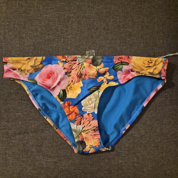 Johnny Was Floral Bikini Bottoms Medium - Picture 5 of 5
